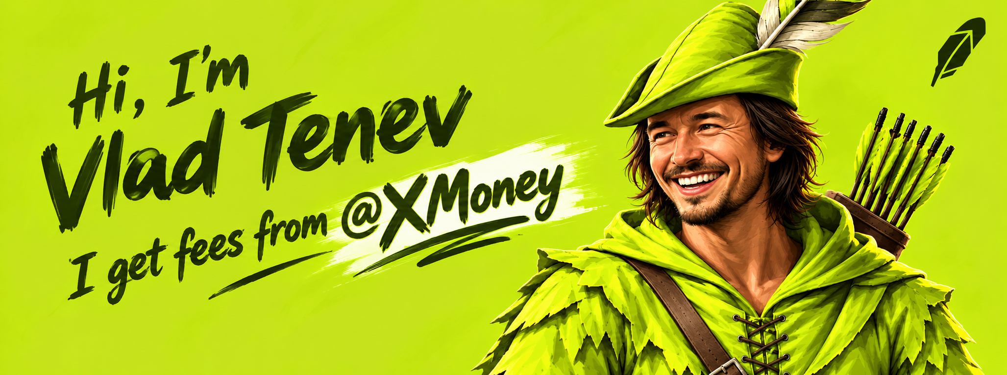 Illustrated Robin Hood-inspired Vlad meme banner